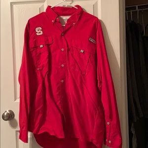 NC State Columbia PFG Shirt